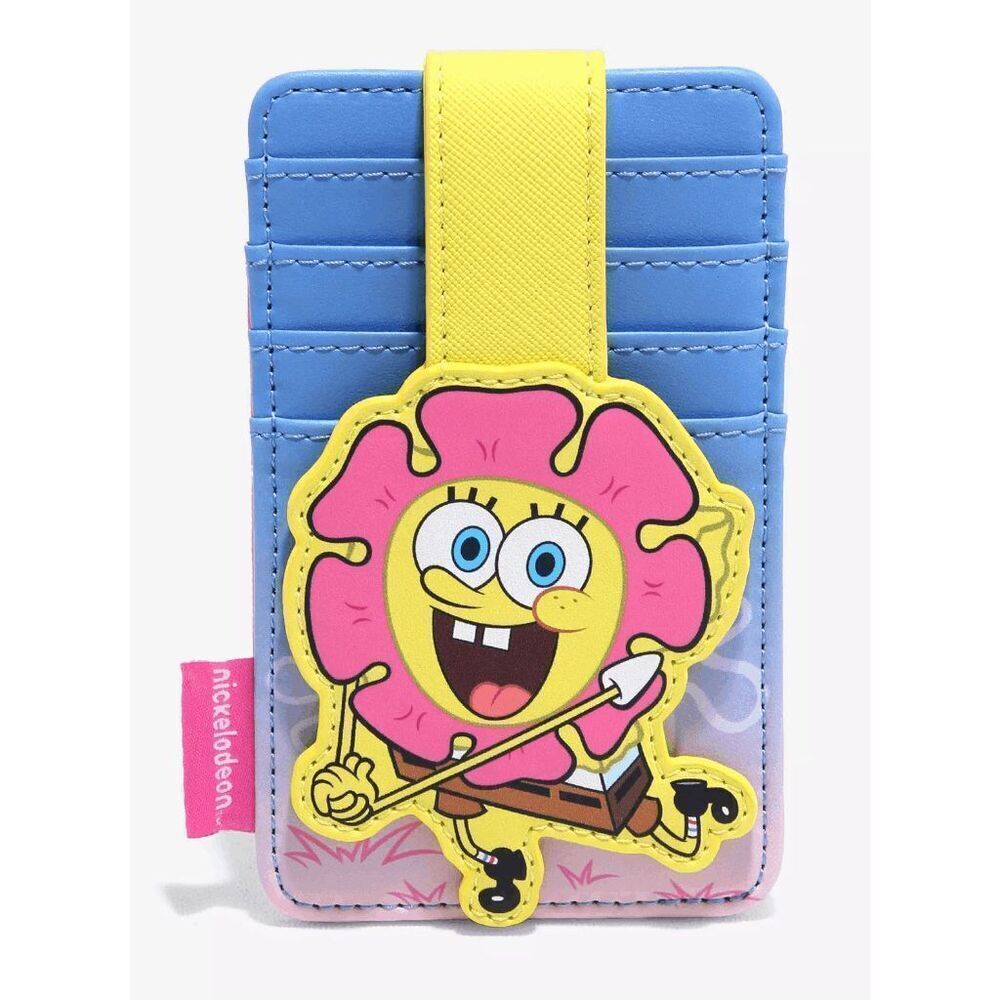 Loungefly SpongeBob SquarePants Floral Flower Power Cardholder